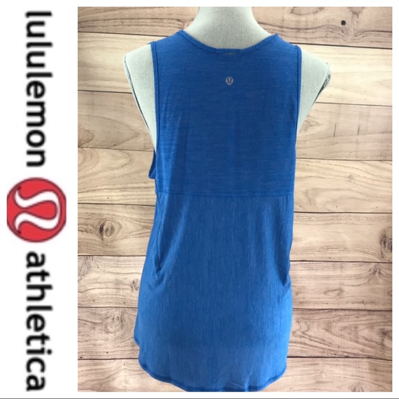 💕SALE💕 Lululemon Blue Muscle Tank Top - Picture 3 of 8
